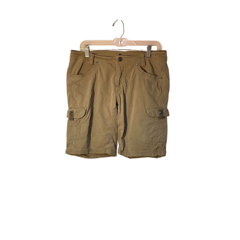 Kuhl Woman’s Vintage Patina Dye Cotton Cargo Classic Shorts Size 8
